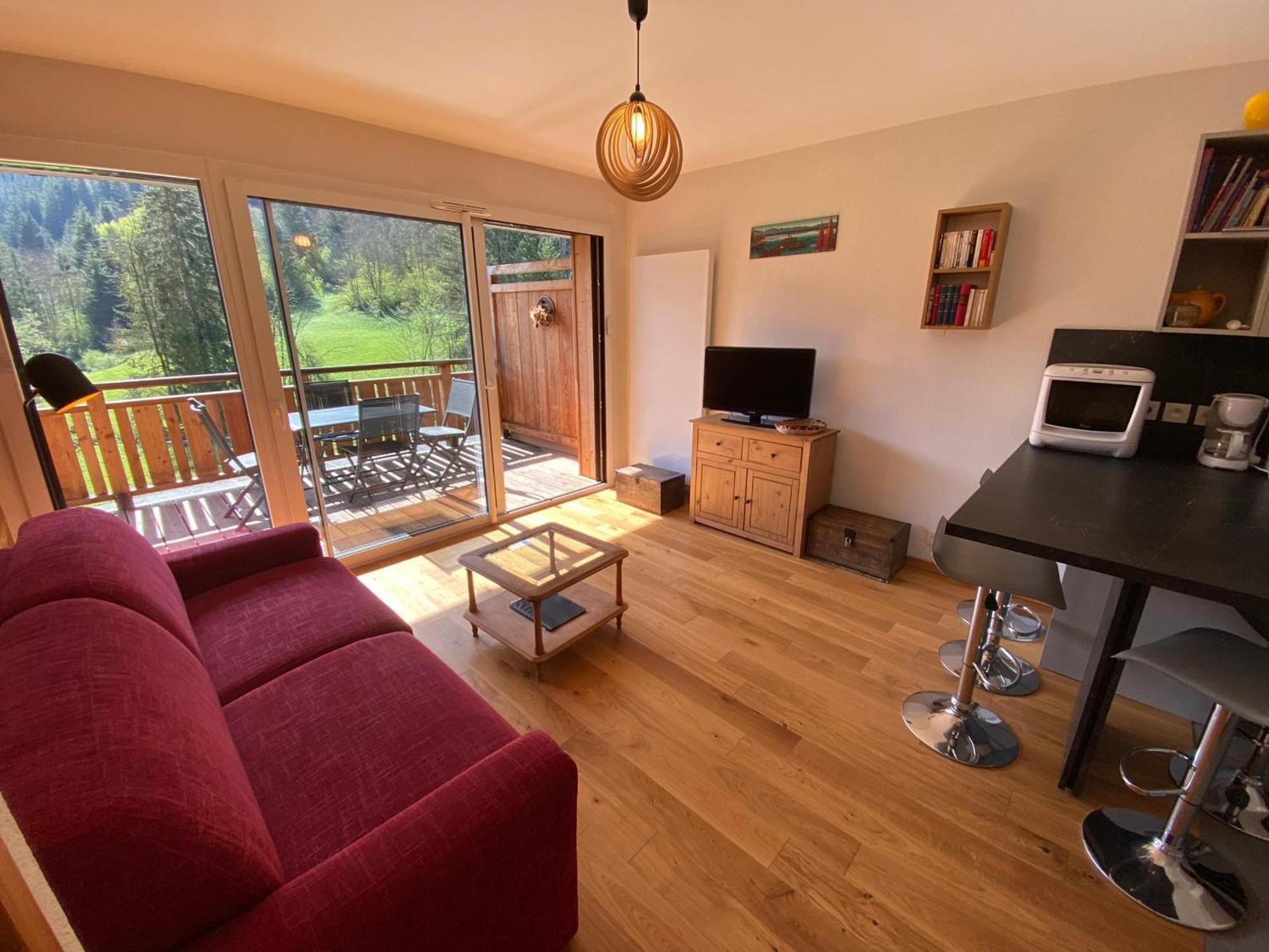Appartement Contemporain, Spacieux Et Lumineux, Dans Une Residence Calme A Chatel, Proche Des Pistes! - Fr-1-693-84 Extérieur photo
